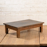 Vintage Reclaimed Wood Rustic Coffee Table Natural